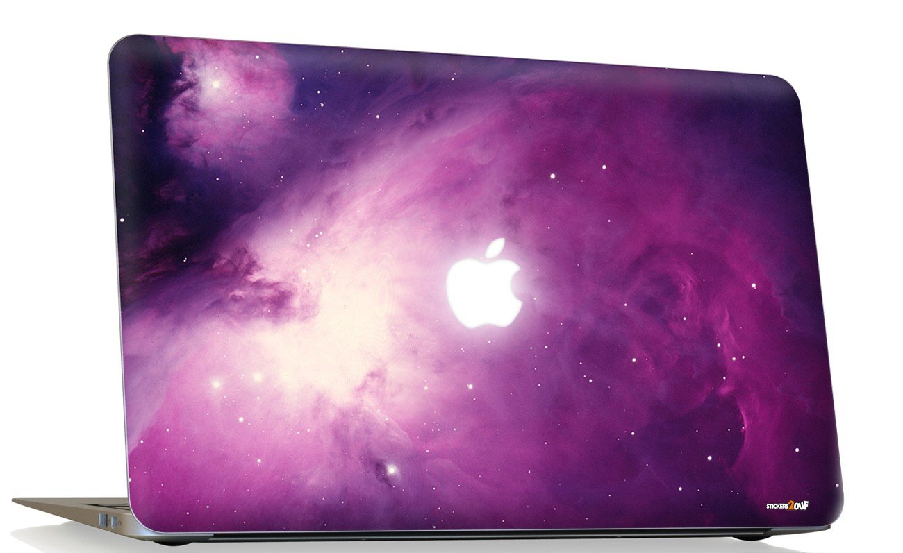 Pink Nebula Macbook