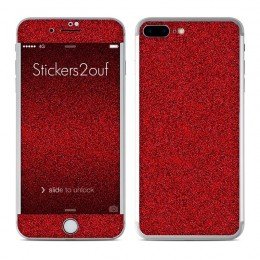 Glitter Rouge iPhone 7 Plus