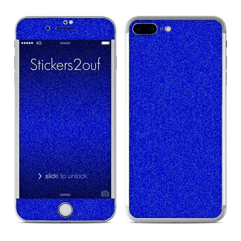 Glitter Bleu iPhone 7 Plus