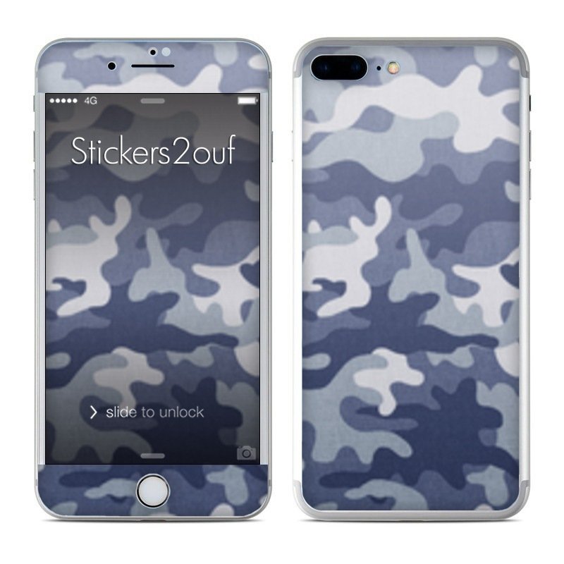 Camo bleu iPhone 7 Plus