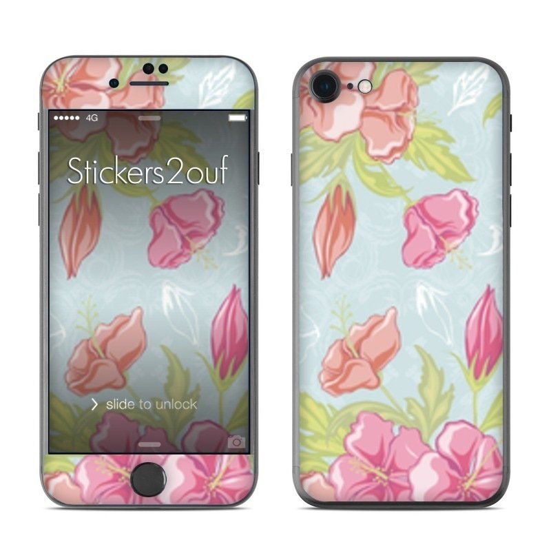 Pastel flowers iPhone 7