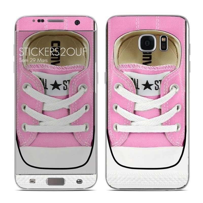 Pink Star Galaxy S7 Edge