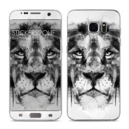 BW Lion Galaxy S7 Edge