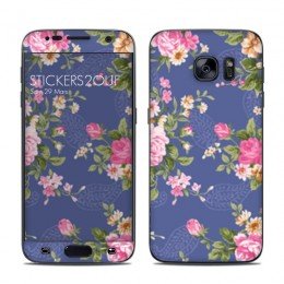 Vintage flower Galaxy S7