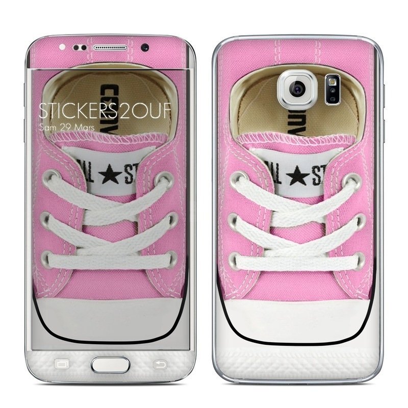Pink Star Galaxy S6 Edge