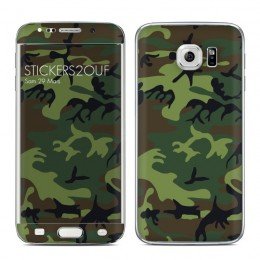 Forest camo Galaxy S6 Edge