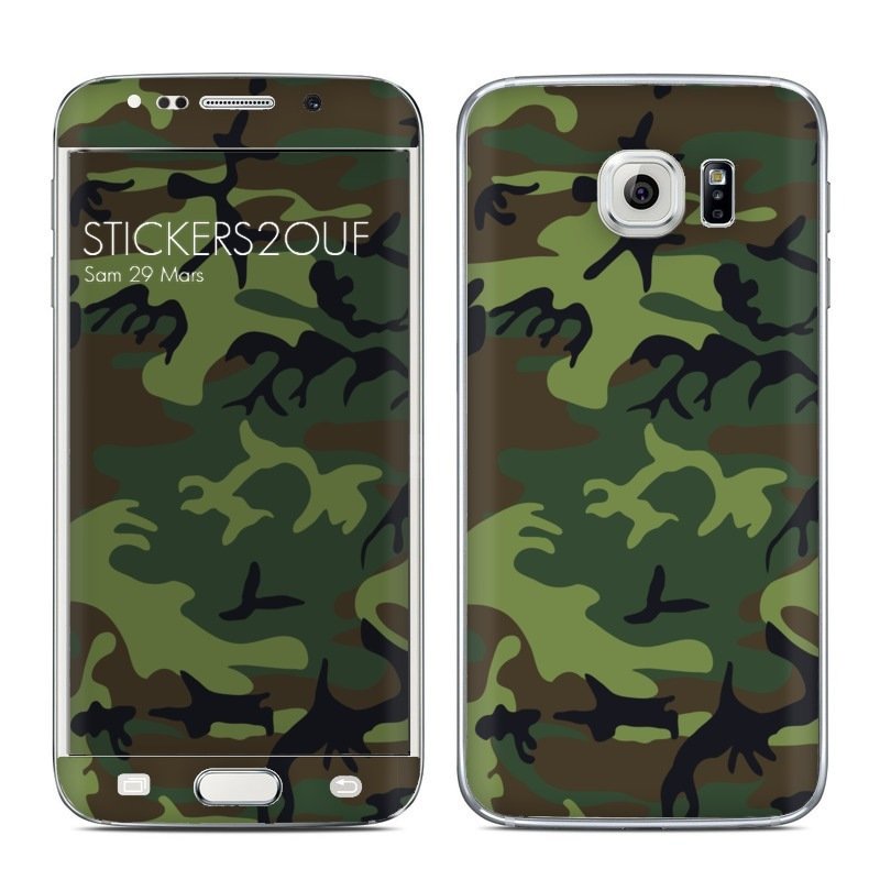 Forest camo Galaxy S6 Edge