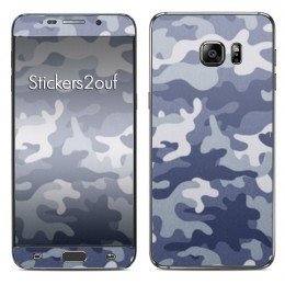 Camo bleu Galaxy S6