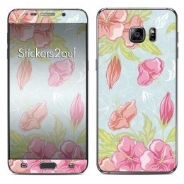 Pastel flowers Galaxy S6