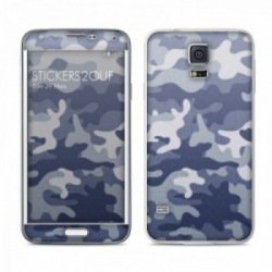 Camo bleu Galaxy S5