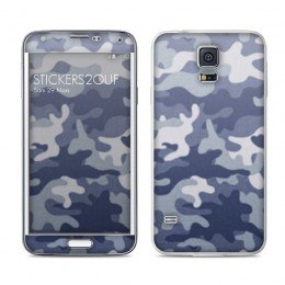 Camo bleu Galaxy S5