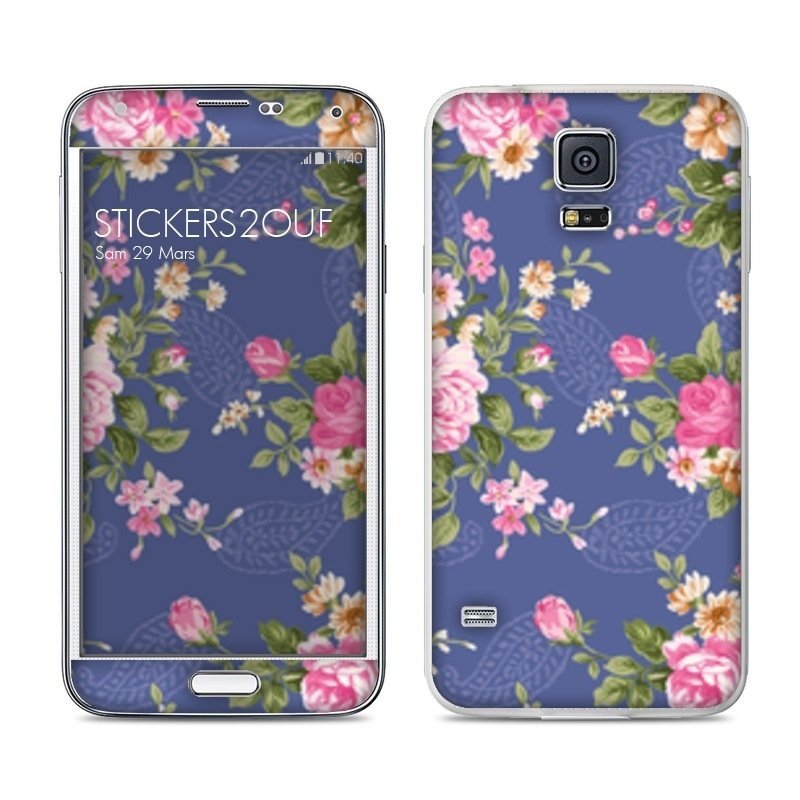 Vintage flower Galaxy S5