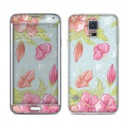 Pastel flowers Galaxy S5