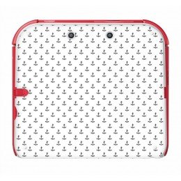 White anchor Nintendo 2DS