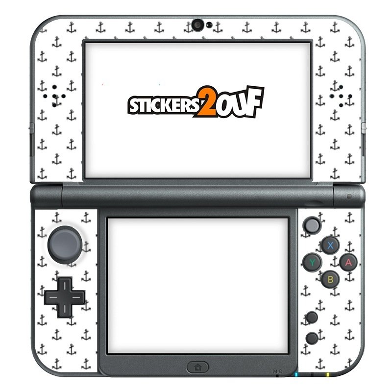 White anchor New 3DS XL