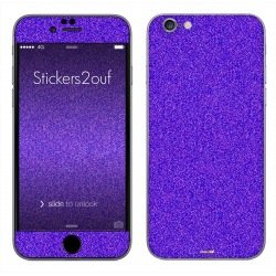 Glitter violet iPhone 6 et 6S