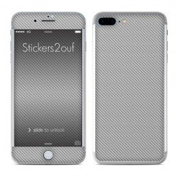 Carbone blanc iPhone 7 Plus