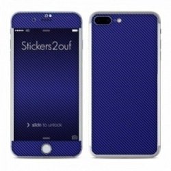 Carbone bleu iPhone 7 Plus