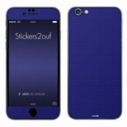 Carbone bleu iPhone 6/6S Plus