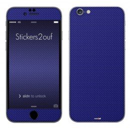 Carbone bleu iPhone 6/6S Plus
