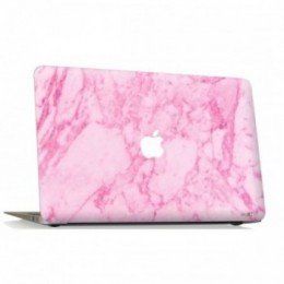 Pink marble Macbook