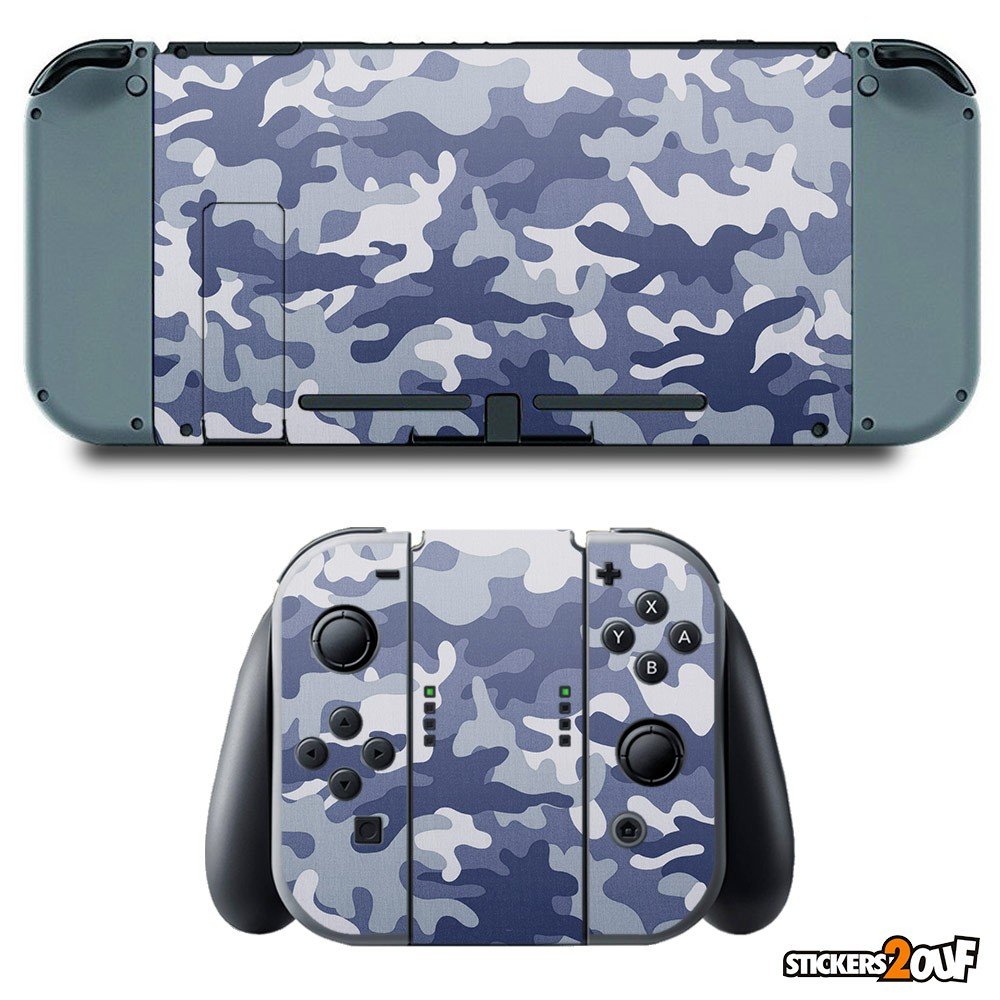 Camo blue Nintendo Switch