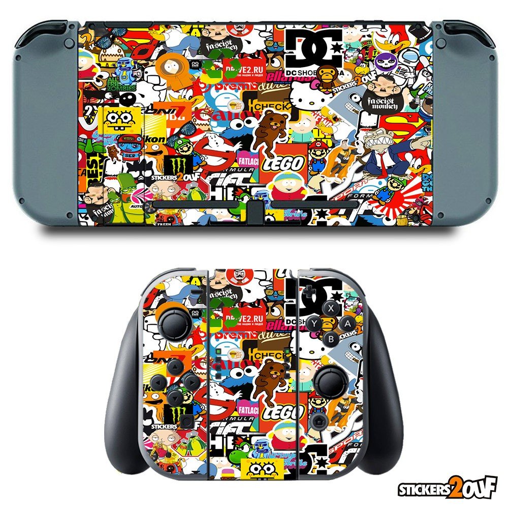 Stickerbomb Nintendo Switch