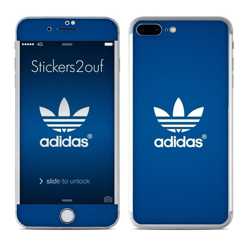 Adidas bleu iPhone 7 Plus