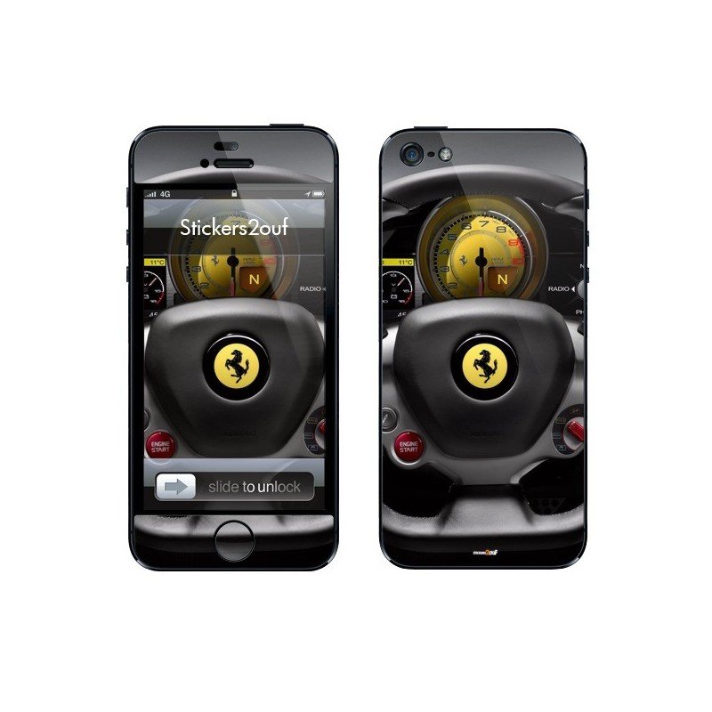 Volant Ferrari iPhone 5/5S/SE