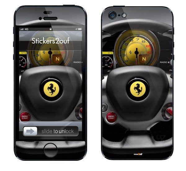 Volant Ferrari iPhone 5/5S/SE