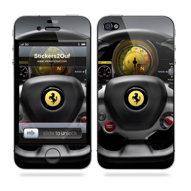Volant Ferrari iPhone 4 & 4S