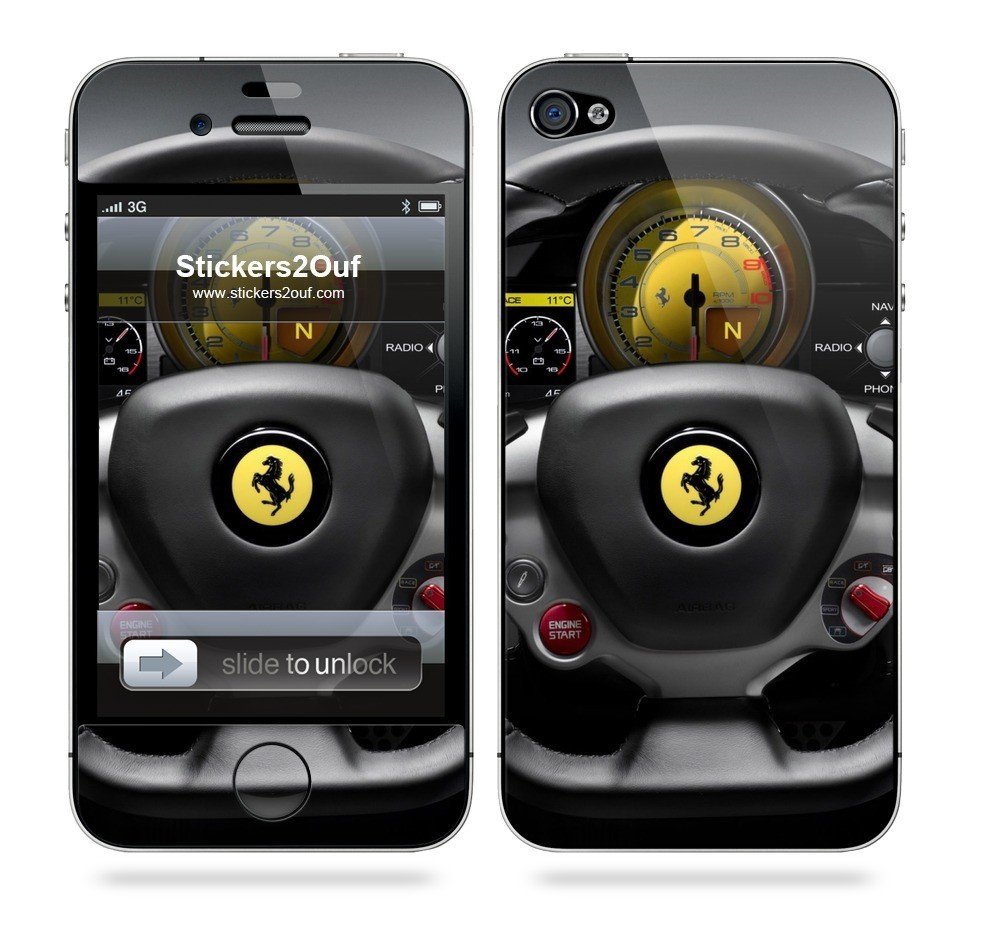 Volant Ferrari iPhone 4 & 4S