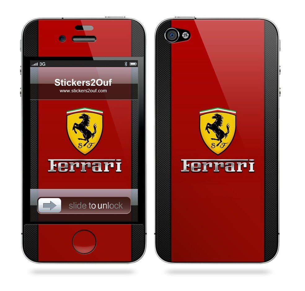 Ferrari carbone iPhone 4 & 4S