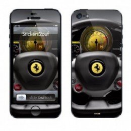 Volant Ferrari iPhone 5/5S/SE