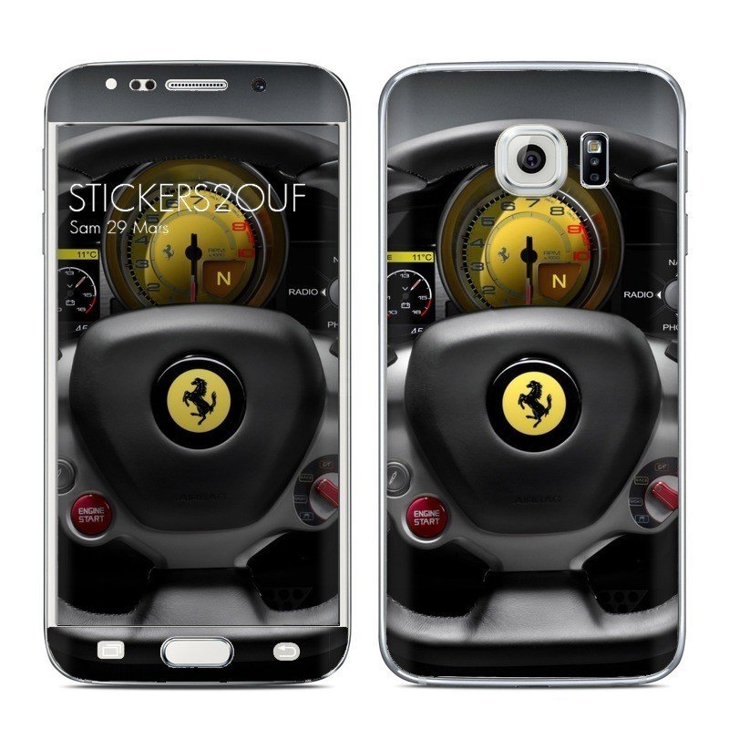 Volant Ferrari Galaxy S6 Edge