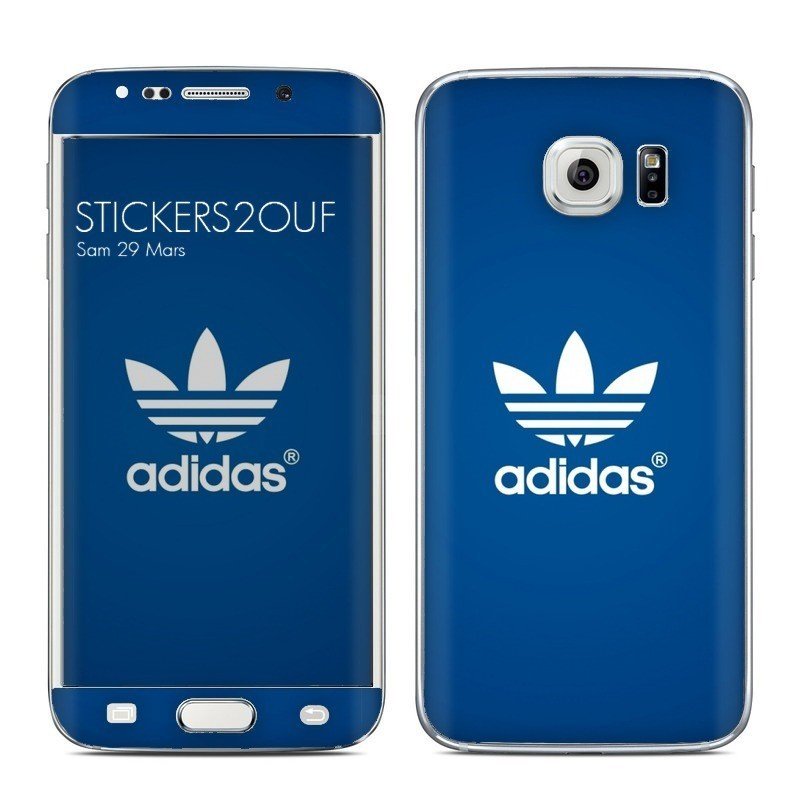 Adidas bleu Galaxy S6 Edge