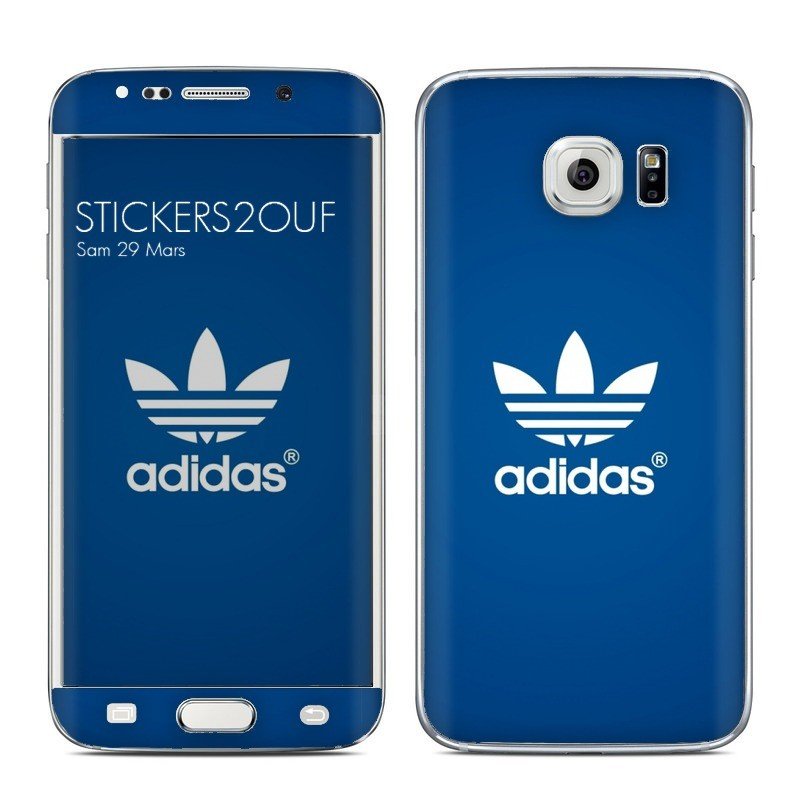 Adidas bleu Galaxy S6 Edge