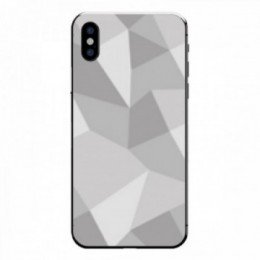 Grey pattern iPhone X