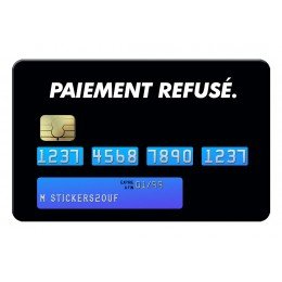 Payment refused Credit Card