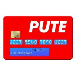 Pute Credit Card