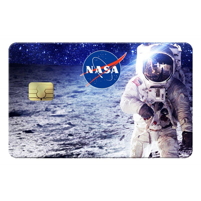 Cosmonaute Nasa Credit Card