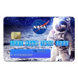 Cosmonaute Nasa Credit Card