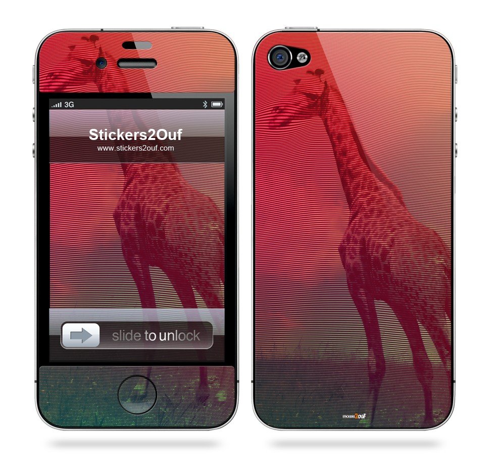 Abstract Girafe iPhone 4 & 4S