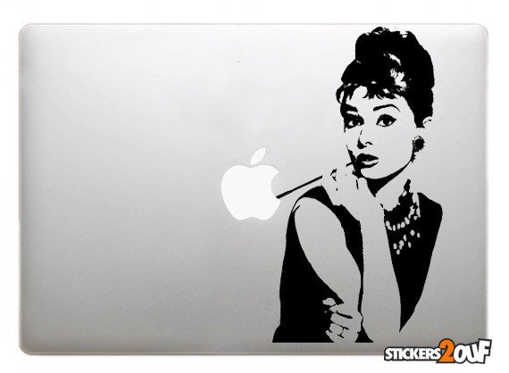 Audrey Hepburn Macbook
