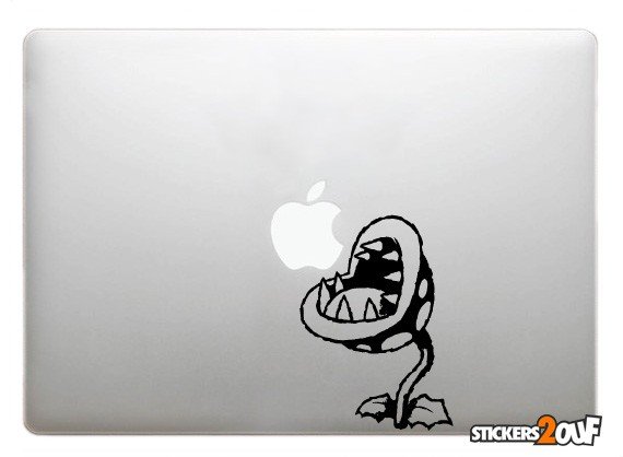 Flower Mario Macbook