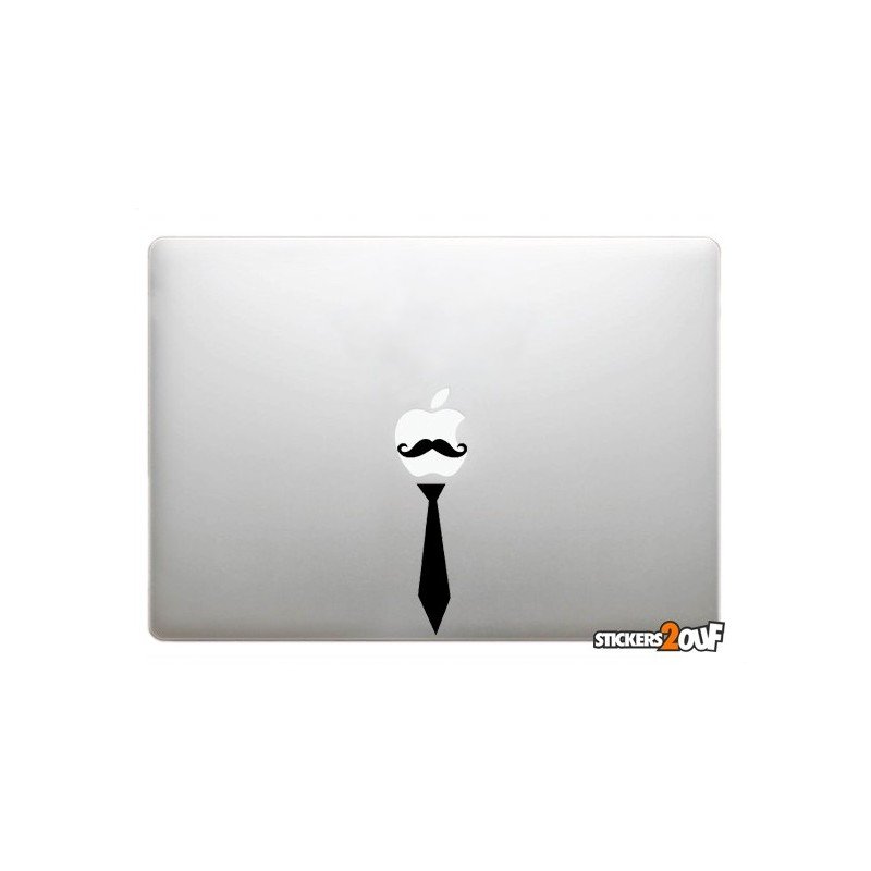 Tie & Mustache Macbook