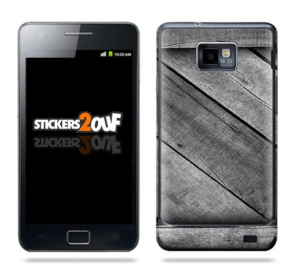 Boite en Bois Galaxy S2