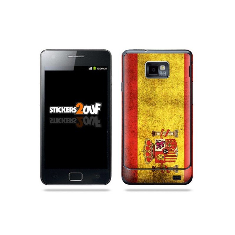 Drapeau Espagne Skin Galaxy S2