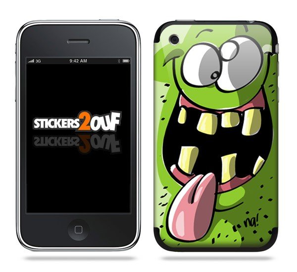 Monstre Skin iPhone 3G et 3GS