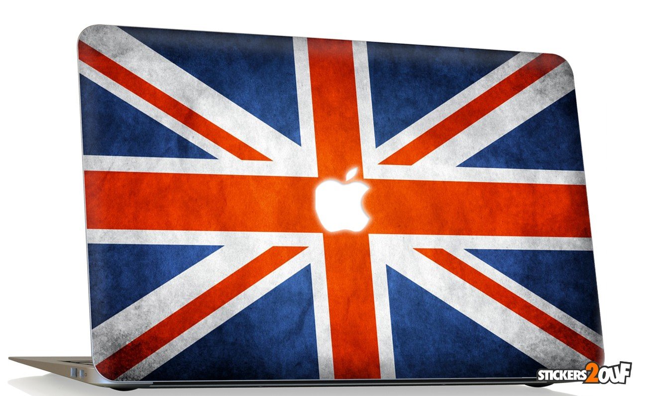 UK Flag macbook